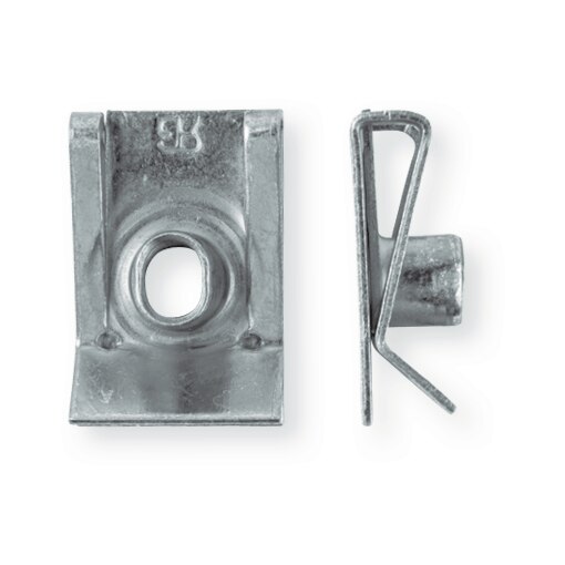 Clip écrou 24x16mm pour vis diamètre 6 épaisseur de tôle 0,5-3mm